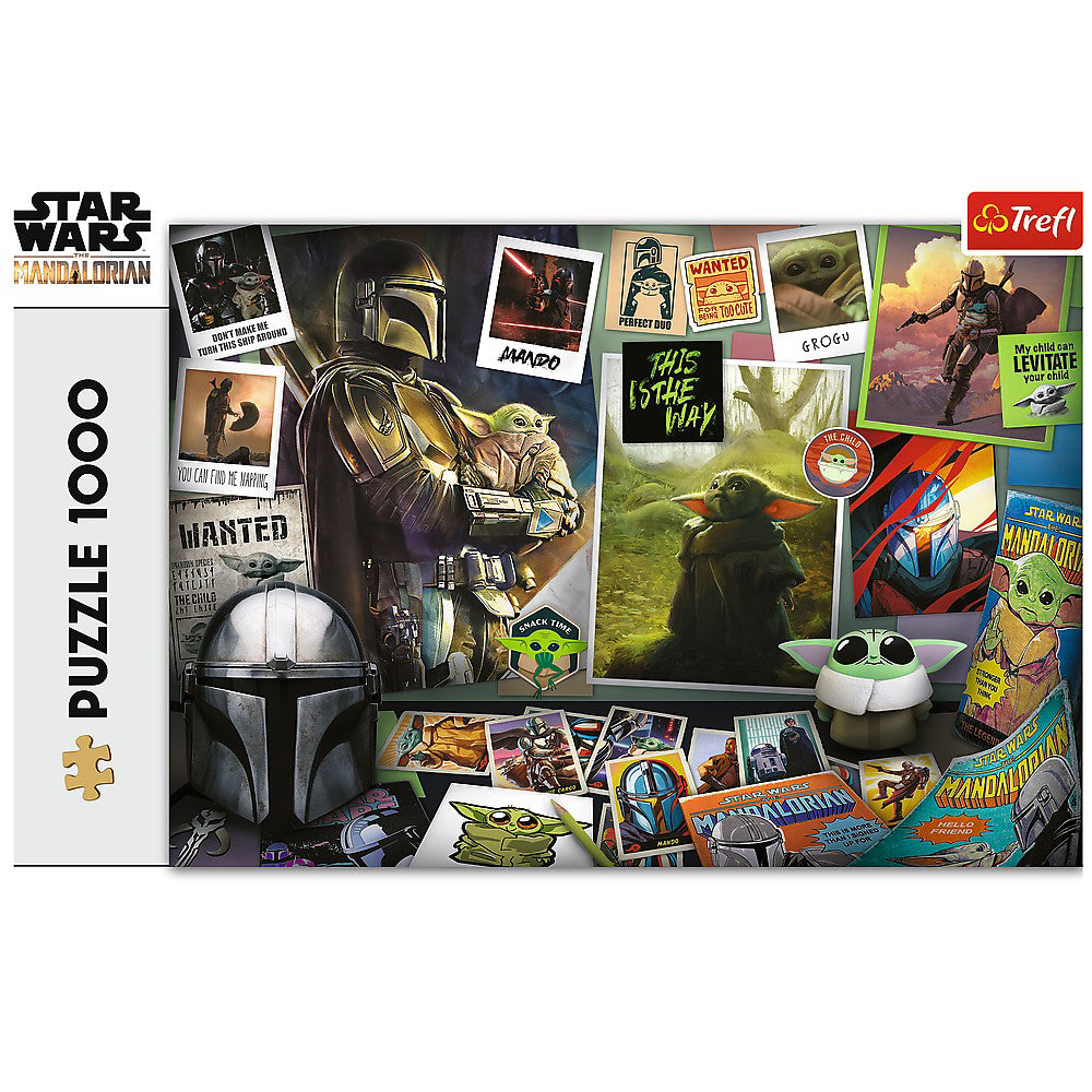 PUZZLE TREFL 1000 STAR WARS MANDALORIANUL