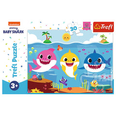 PUZZLE TREFL 30 BABY SHARK LUMEA RECHINILOR