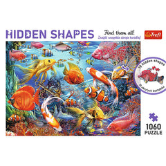 PUZZLE TREFL 1000 FORME ASCUNSE VIATA SUBACVATICA