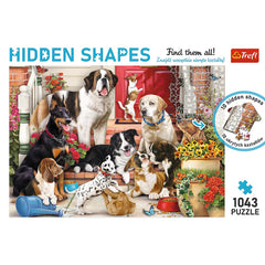 PUZZLE TREFL 1000 FORME ASCUNSE CATELUSII DRAGUTI