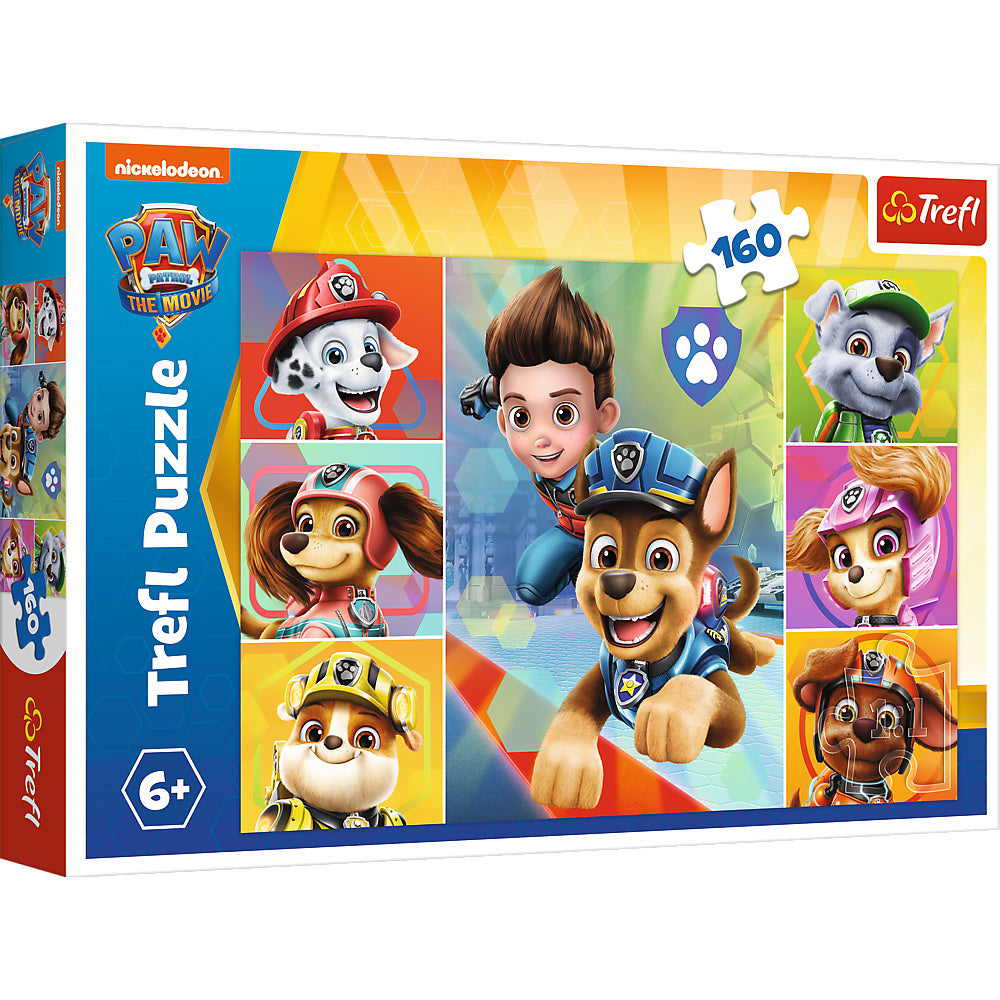 PUZZLE TREFL 160 PATRULA CATELUSILOR - DESCOPERA ECHIPA
