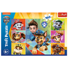 PUZZLE TREFL 160 PATRULA CATELUSILOR - DESCOPERA ECHIPA