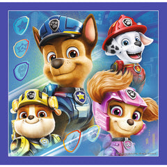 PUZZLE TREFL 3IN1 PATRULA CATELUSILOR GATA DE ACTIUNE