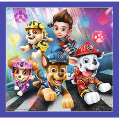 PUZZLE TREFL 3IN1 PATRULA CATELUSILOR GATA DE ACTIUNE