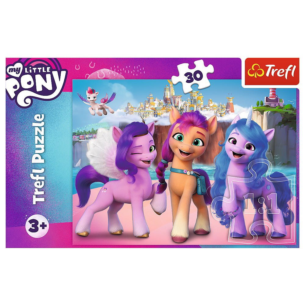 PUZZLE TREFL 30 MY LITTLE PONY STRALUCESTE CA UN PONEI