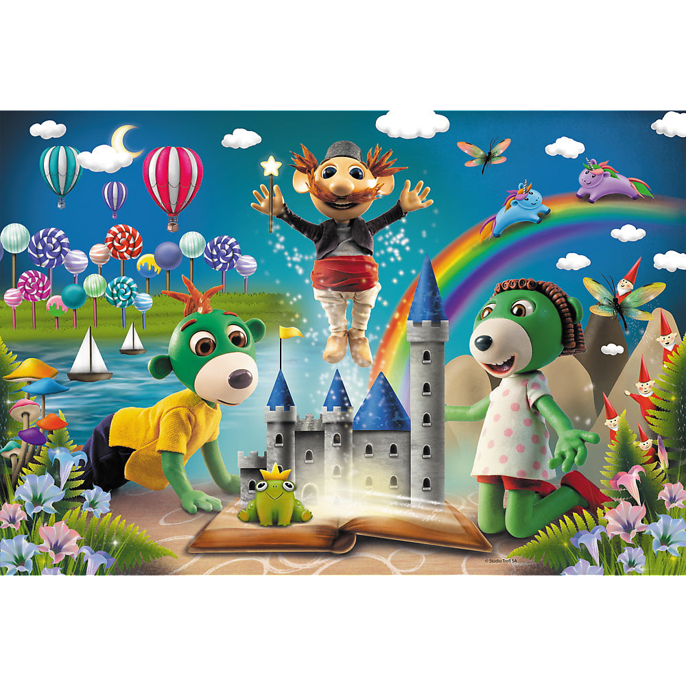 PUZZLE TREFL 100 PIESE RODZINA TREFLIKA SEARA DE BASME