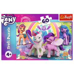 PUZZLE TREFL 60 PIESE MY LITTLE PONY PONEII MINUNATI