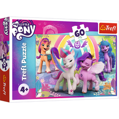 PUZZLE TREFL 60 PIESE MY LITTLE PONY PONEII MINUNATI