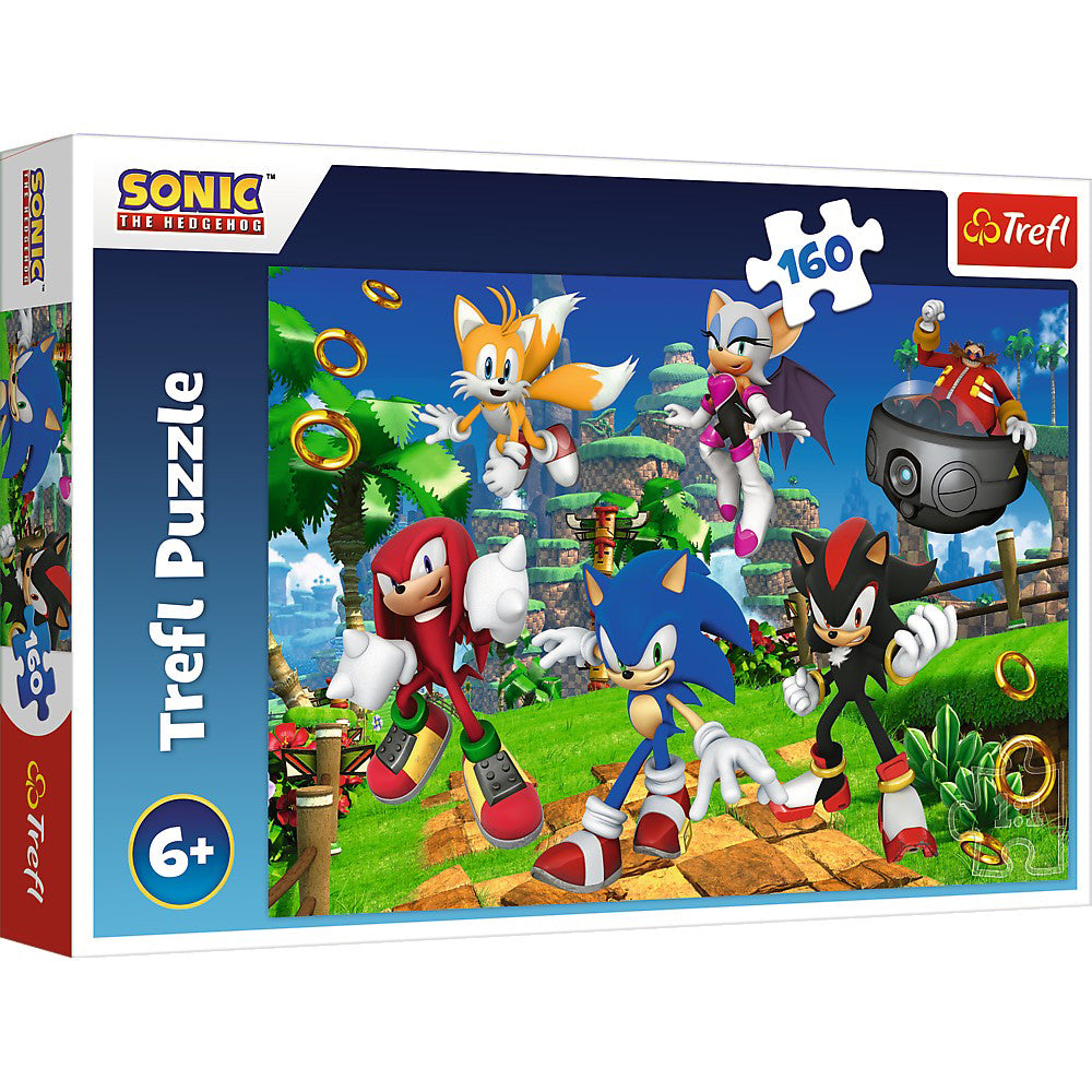 PUZZLE TREFL 160 SONIC SI PRIETENII