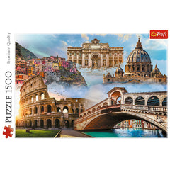 PUZZLE TREFL 1500 LOCURI FAVORITE DIN ITALIA