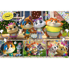 PUZZLE TREFL 100 44 PISICI PRIETENII