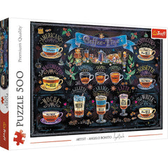 PUZZLE TREFL 500 TIPURI DE CAFEA