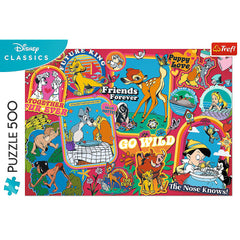 PUZZLE TREFL 500 LUMEA DISNEY