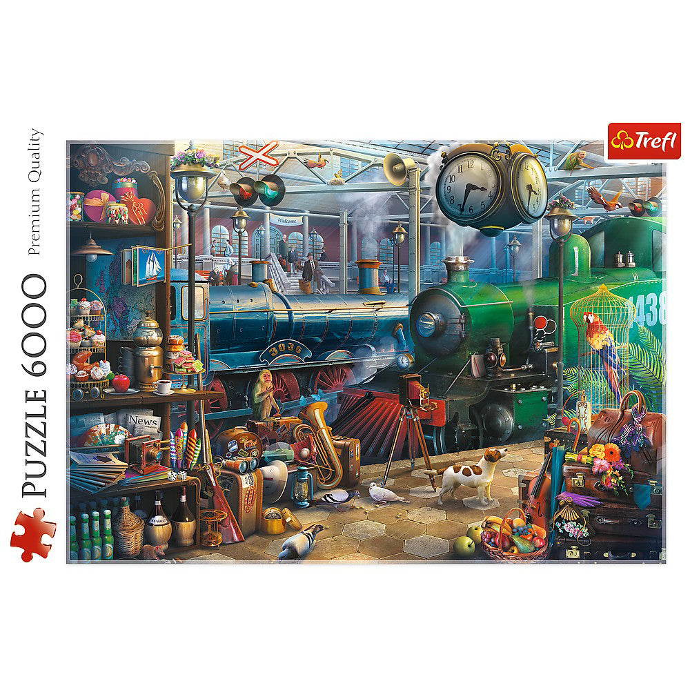 PUZZLE TREFL 6000 STATIA DE TREN