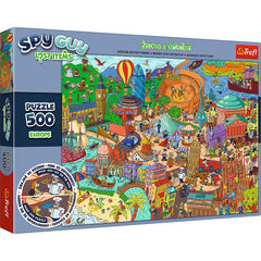 PUZZLE TREFL 500 SPY GUY OBIECTE PIERDUTE IN EUROPA