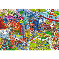 PUZZLE TREFL 500 SPY GUY OBIECTE PIERDUTE IN USA