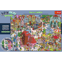 PUZZLE TREFL 500 SPY GUY OBIECTE PIERDUTE IN GDANSK POLONIA