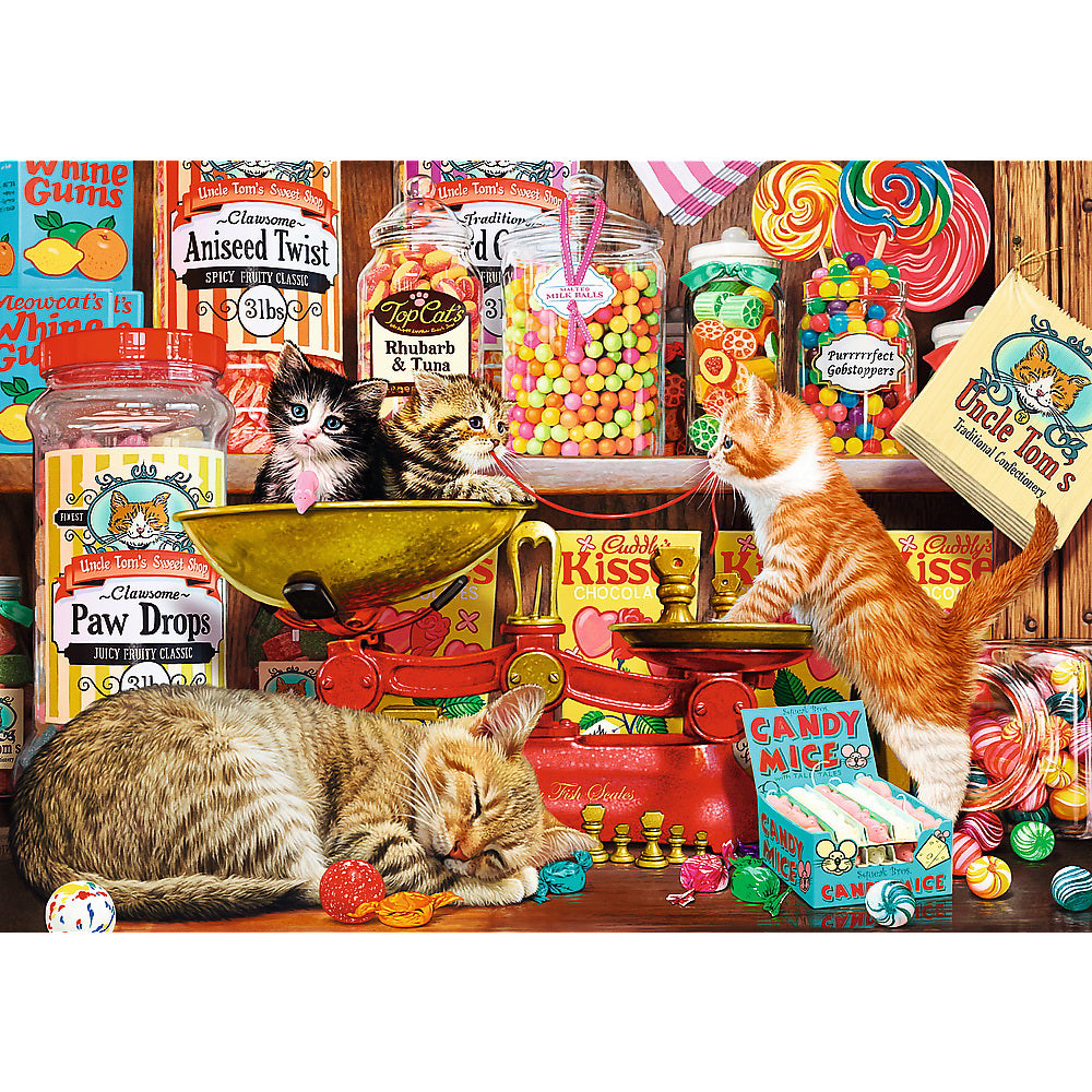 PUZZLE TREFL 1000 PISICI SI DULCIURI