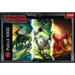 PUZZLE TREFL 1000 DUNGEONS DRAGONS LEGENDERE MISTERIOASE