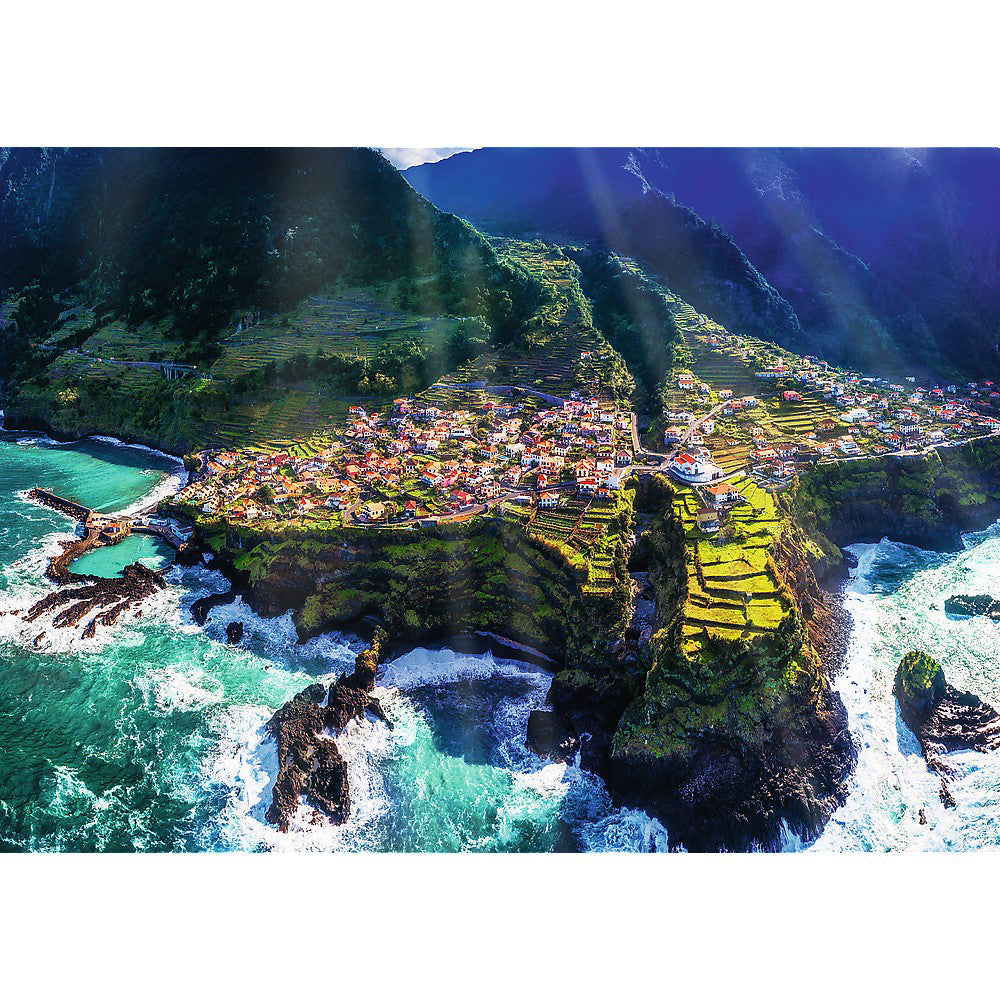 PUZZLE TREFL 1000 PREMIUM PLUS PHOTO ODYSSEY INSULA MADEIRA PORTUGALIA