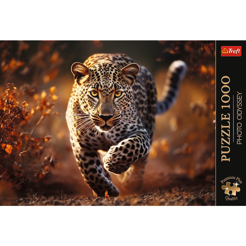 PUZZLE TREFL 1000 PREMIUM PLUS PHOTO ODYSSEY LEOPARD