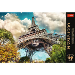 PUZZLE TREFL 1000 PREMIUM PLUS PHOTO ODYSSEY TURNUL EIFFEL PARIS