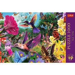 PUZZLE TREFL 1000 PREMIUM PLUS TEA TIME GRADINA CU COLIBRI