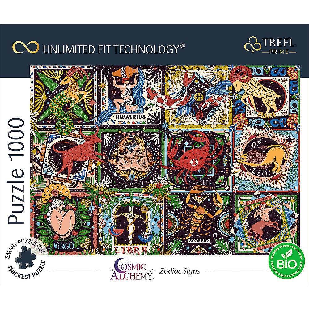 PUZZLE TREFL UFT 1000 SEMNE ZODIACALE