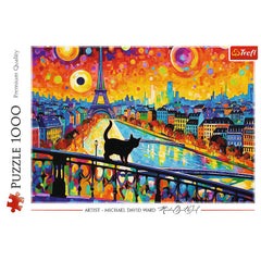PUZZLE TREFL 1000 PISICA DIN PARIS