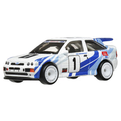 HOT WHEELS PREMIUM SET 2 MASINUTE METALICE FORD SIERRA COSWORTH SI FORD ESCORT RS COSWORTH SCARA 1:64