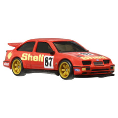 HOT WHEELS PREMIUM SET 2 MASINUTE METALICE FORD SIERRA COSWORTH SI FORD ESCORT RS COSWORTH SCARA 1:64
