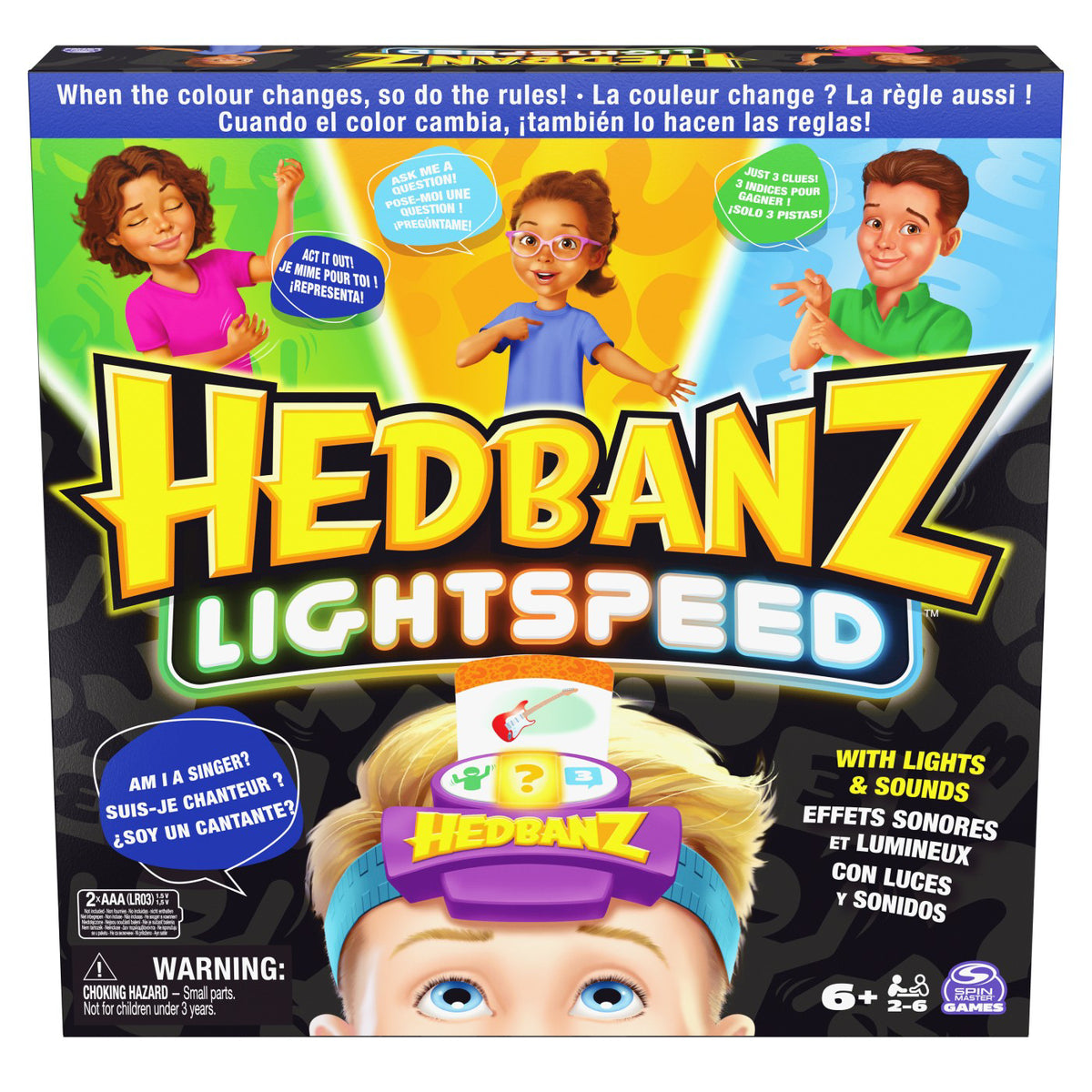 Joc Spin Master - Hedbanz Lightspeed, SPM6068653-20144866