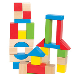 HAPE SET PIESE DE CONSTRUIT MULTICOLOR