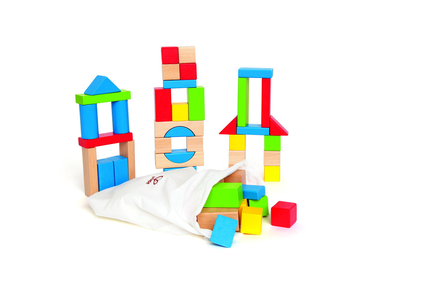 HAPE SET PIESE DE CONSTRUIT MULTICOLOR