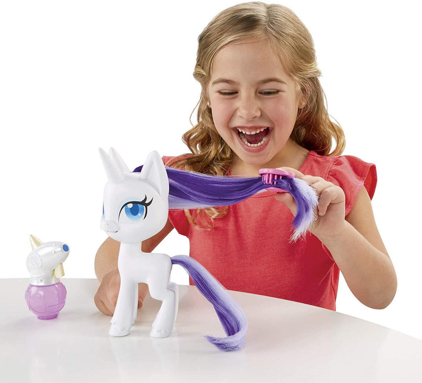 PONEIUL MAGIC RARITY CU PAR CARE CRESTE SI ISI SCHIMBA CULOAREA