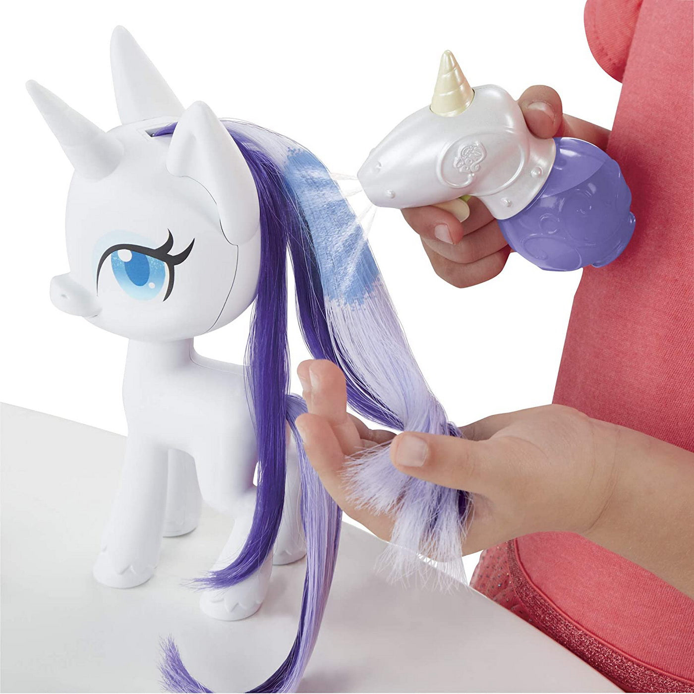 PONEIUL MAGIC RARITY CU PAR CARE CRESTE SI ISI SCHIMBA CULOAREA