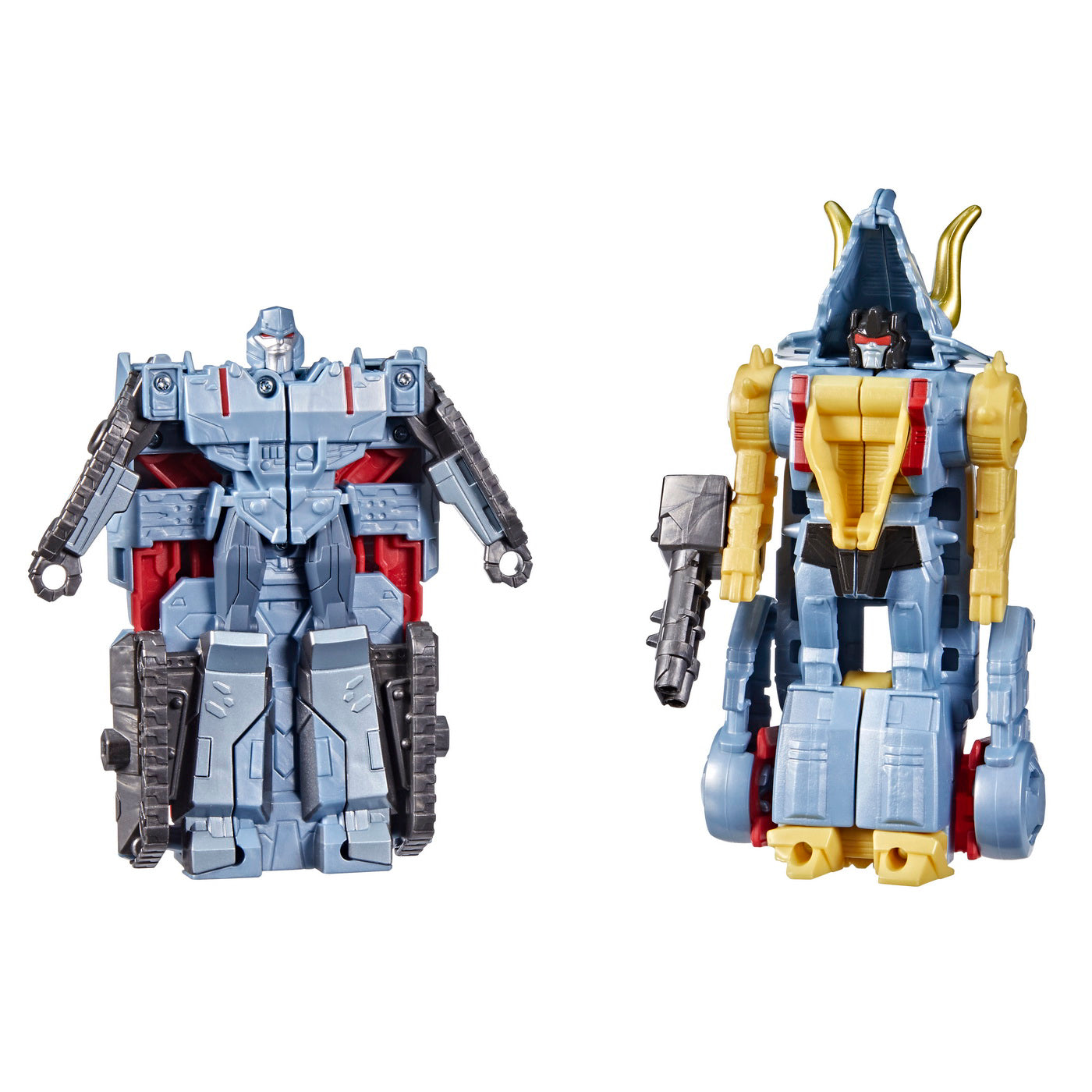 TRANSFORMERS CYBERVERSE FIGURINE MEGATRON SI  DINOBOT SLUG 14CM