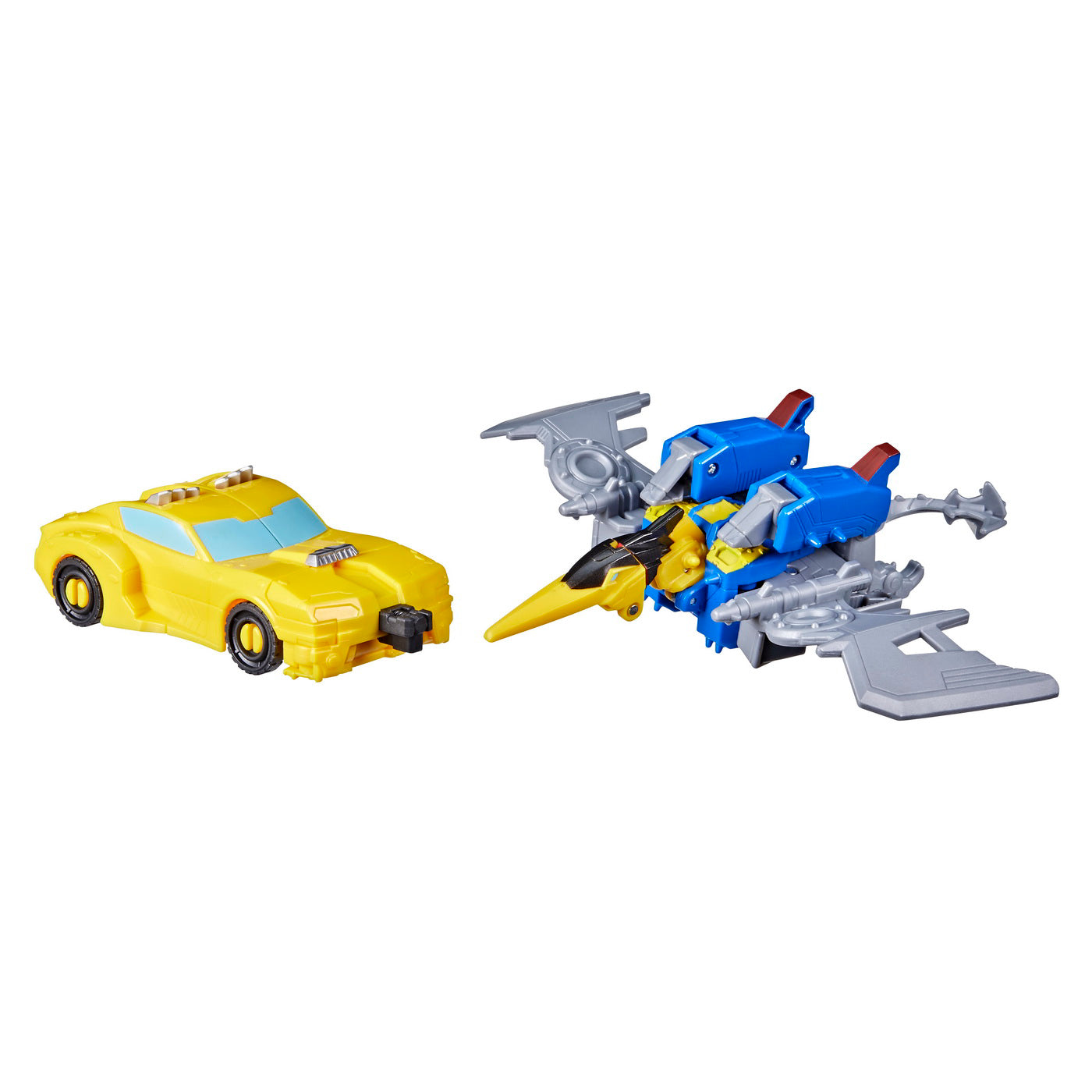 TRANSFORMERS CYBERVERSE FIGURINE BUMBLEBEE SI DINOBOT SWOOP 14CM