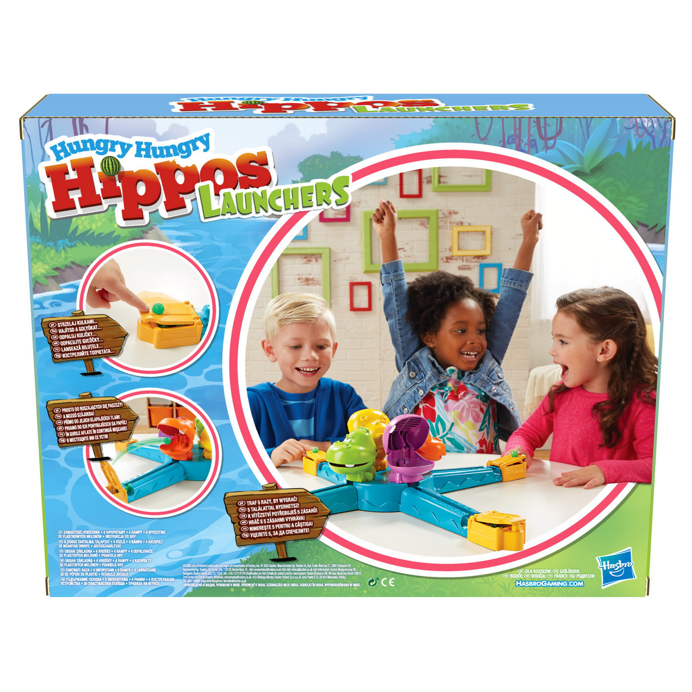 JOC HASBRO HIPOPOTAMII MANCACIOSI