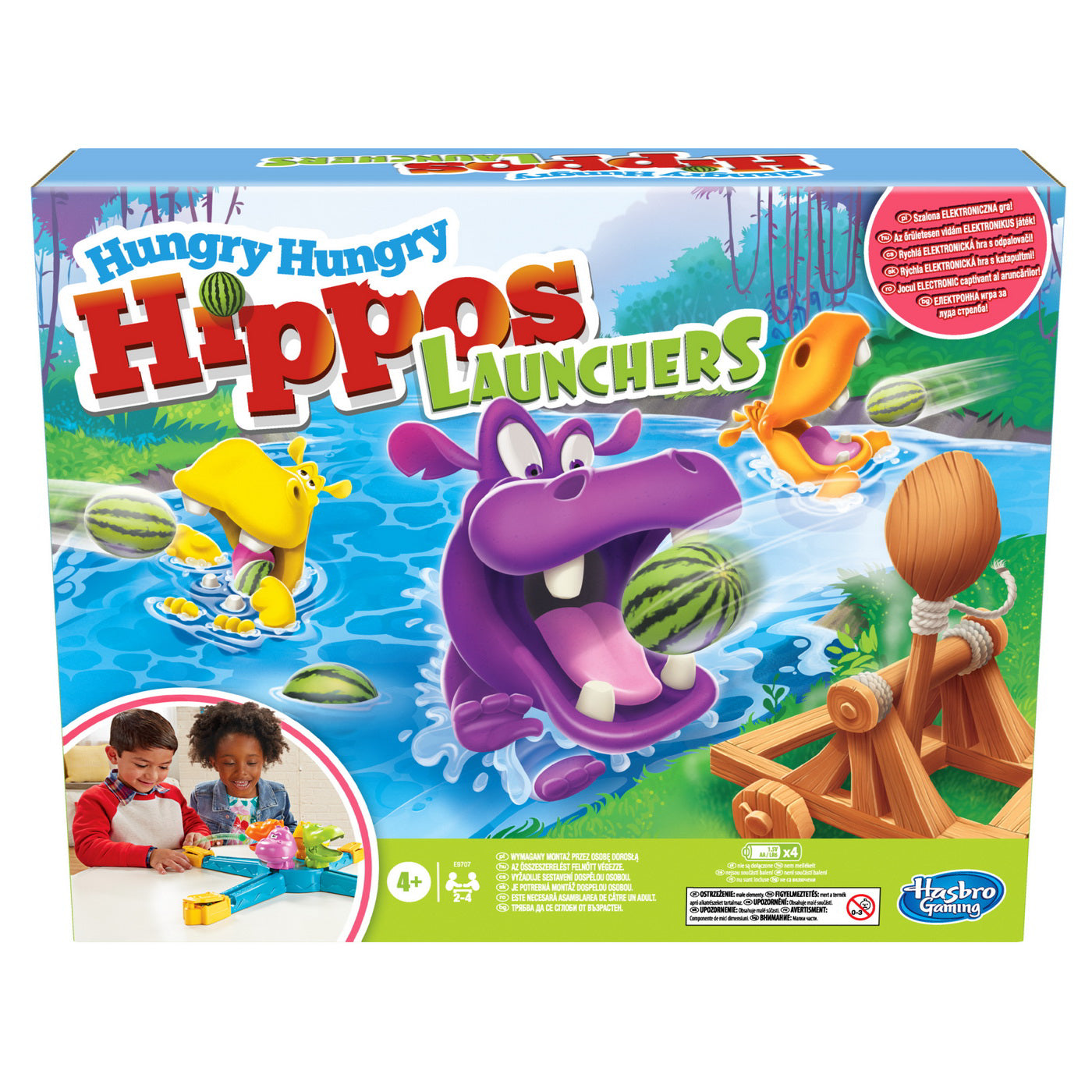 JOC HASBRO HIPOPOTAMII MANCACIOSI