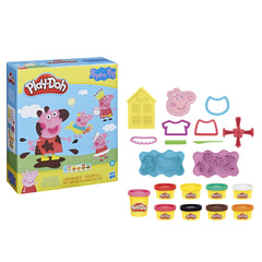 PLAY-DOH SET PEPPA PIG PLASTILINA CU ACCESORII