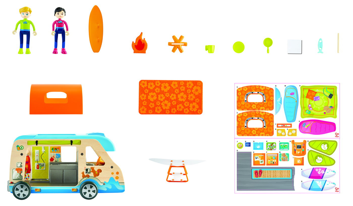 HAPE FURGONETA DE AVENTURA