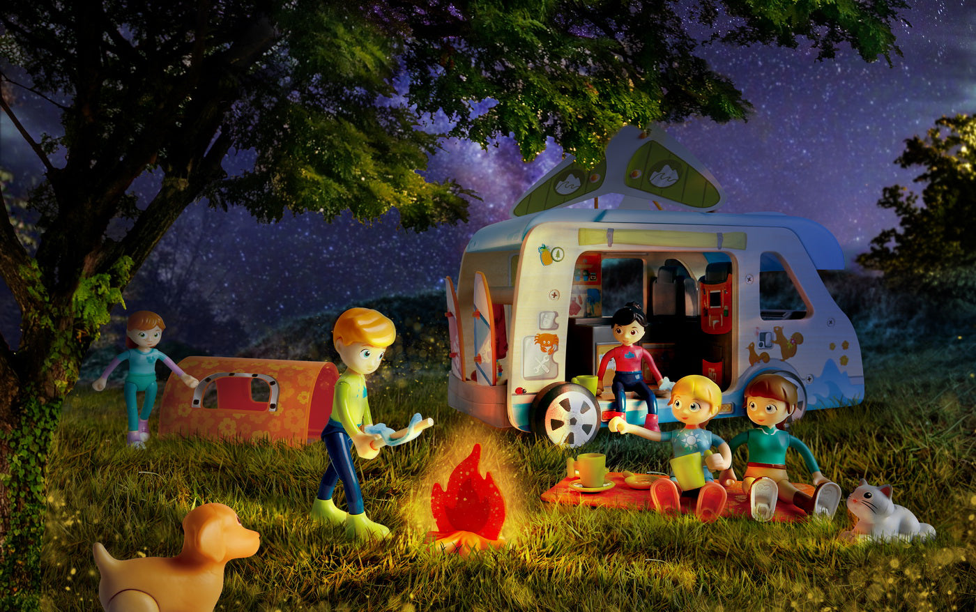 HAPE FURGONETA DE AVENTURA