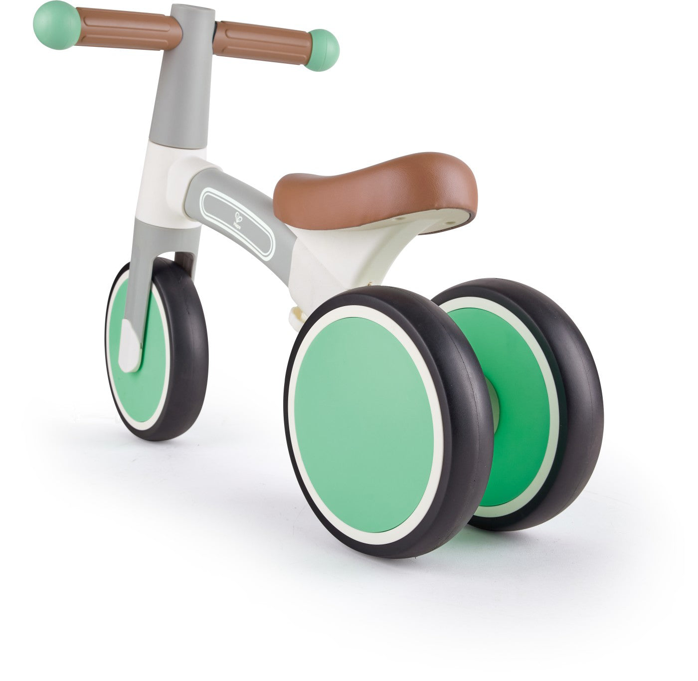 HAPE BICICLETA DE ECHILIBRU VERDE CU 3 ROTI