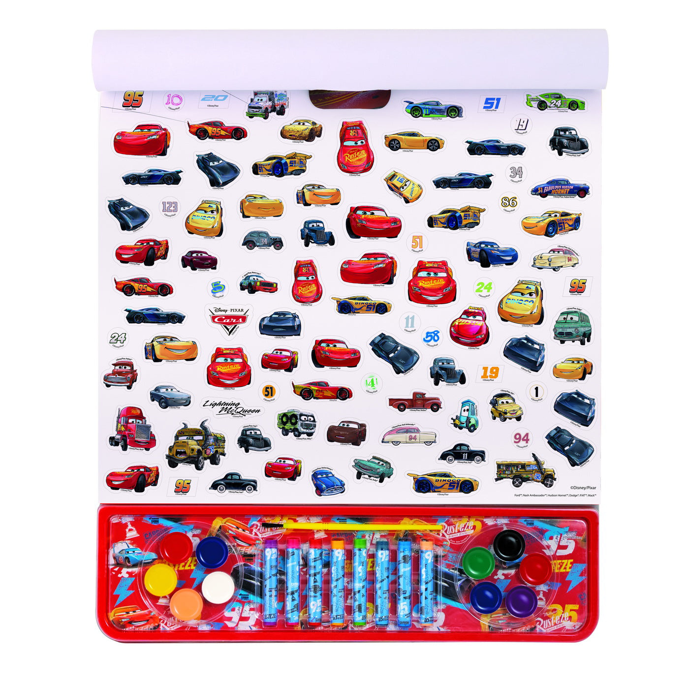 CARS SET PENTRU DESEN GIGA BLOCK 4 IN 1
