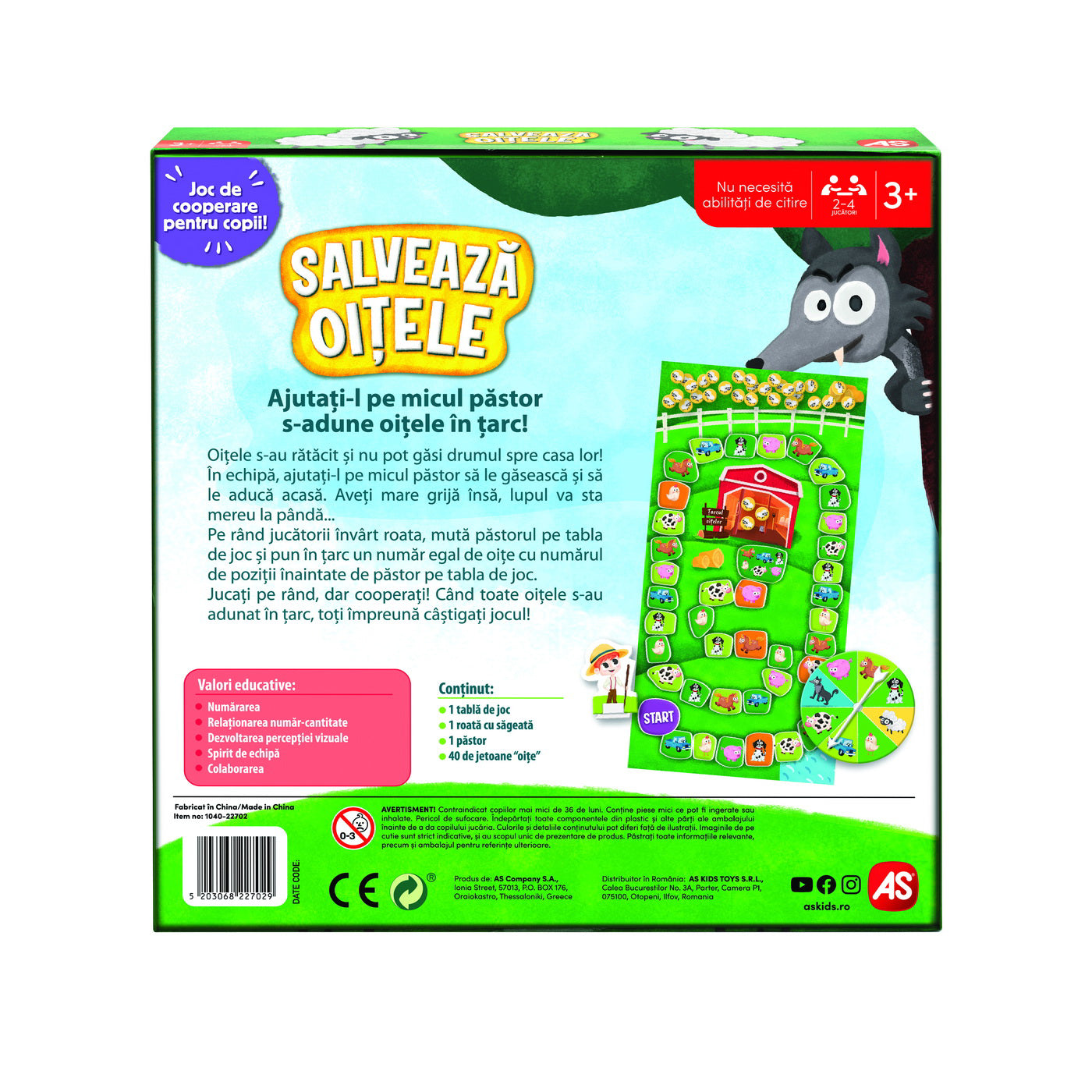 JOC SALVAREA OITELOR IN LIMBA ROMANA