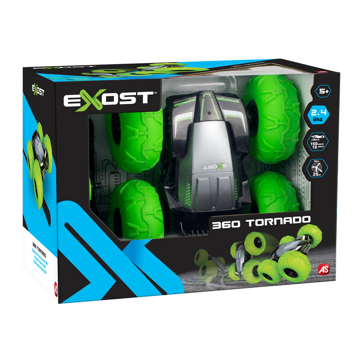 MASINA CU TELECOMANDA EXOST 360 TORNADO VERDE