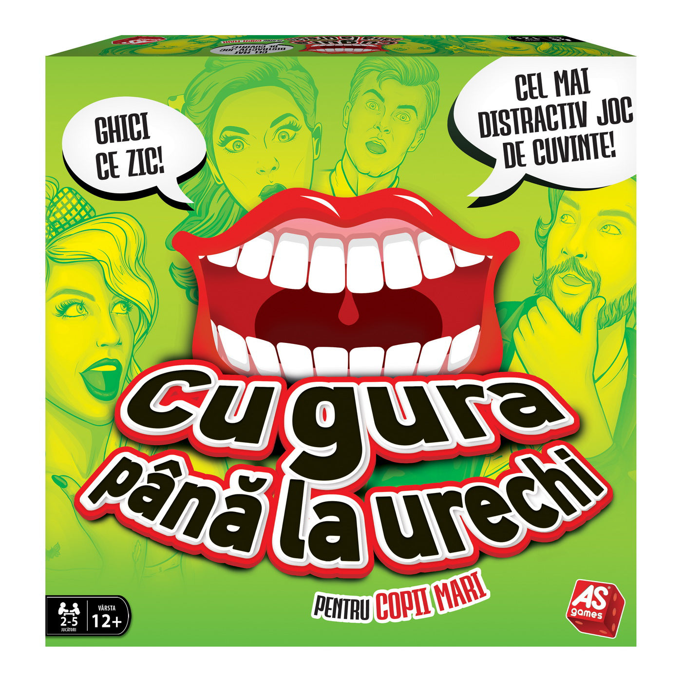 JOC CU GURA PANA LA URECHI PENTRU COPII