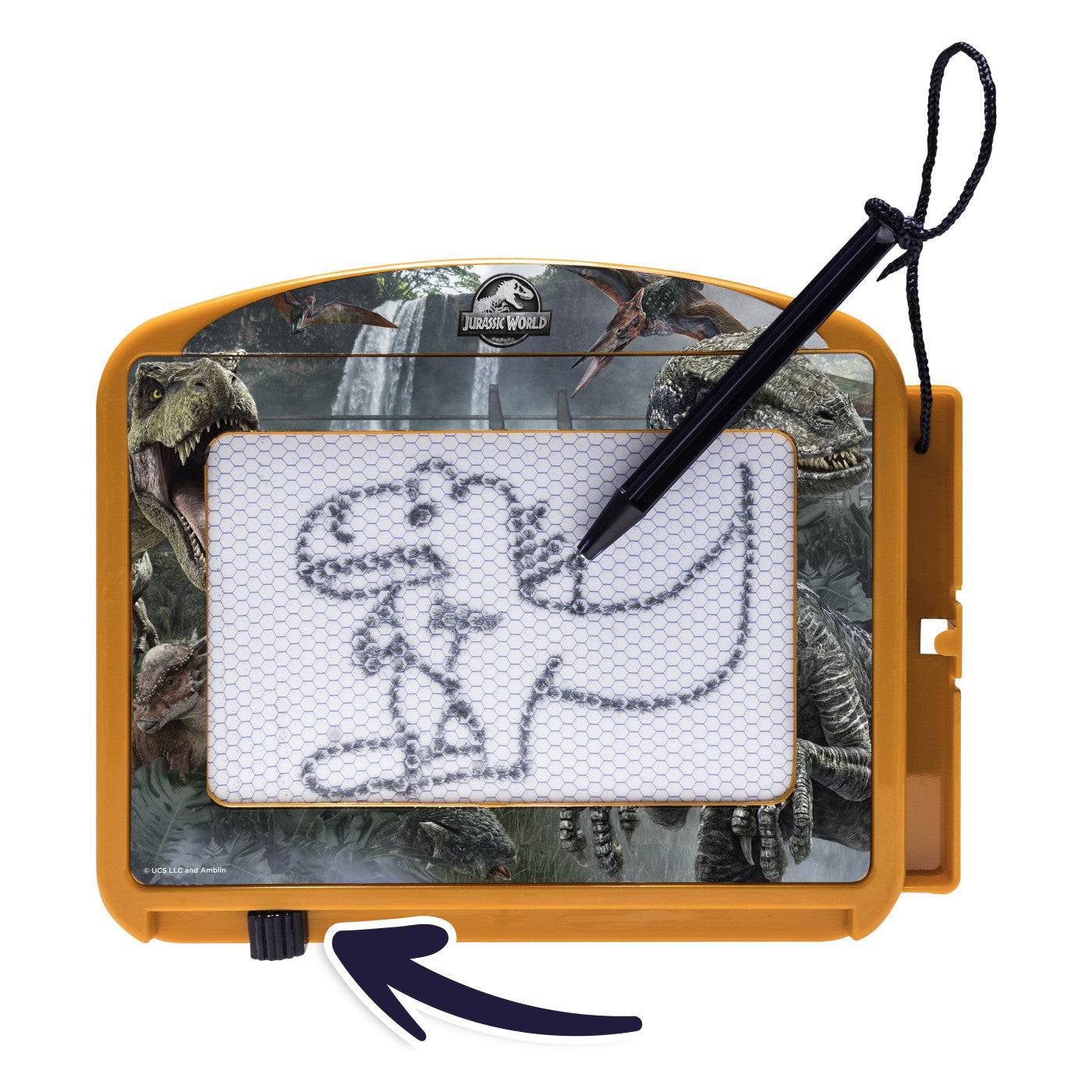 TABLA DE SCRIS JURASSIC WORLD MAGIC SCRIBBLER TRAVEL