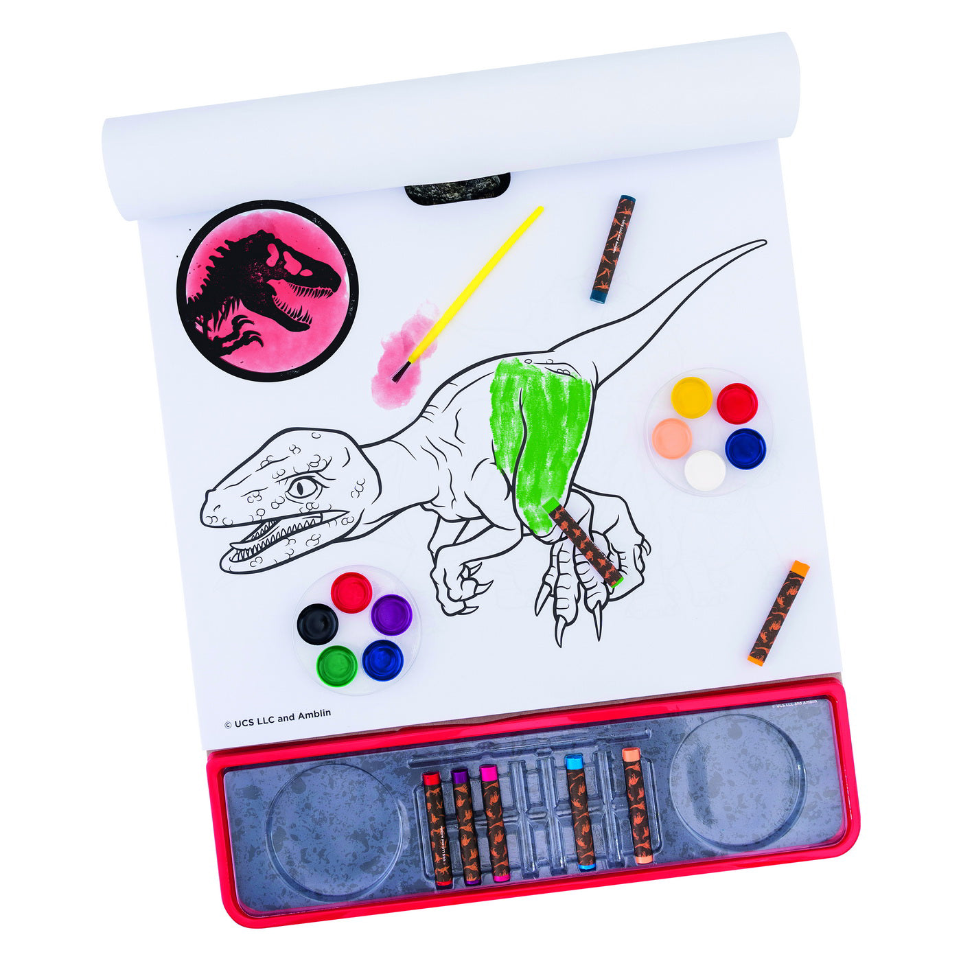 JURASSIC WORLD SET PENTRU DESEN GIGA BLOCK 4 IN 1